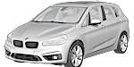 BMW F45 P171D Fault Code